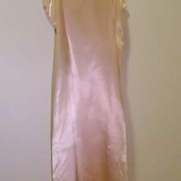Vintage Satin Dress Long - Picture 3 of 11